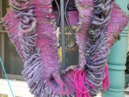 Art yarn cowl