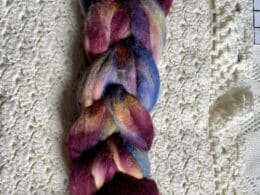 Painted Bunting - Shetland Top - 4oz combed top