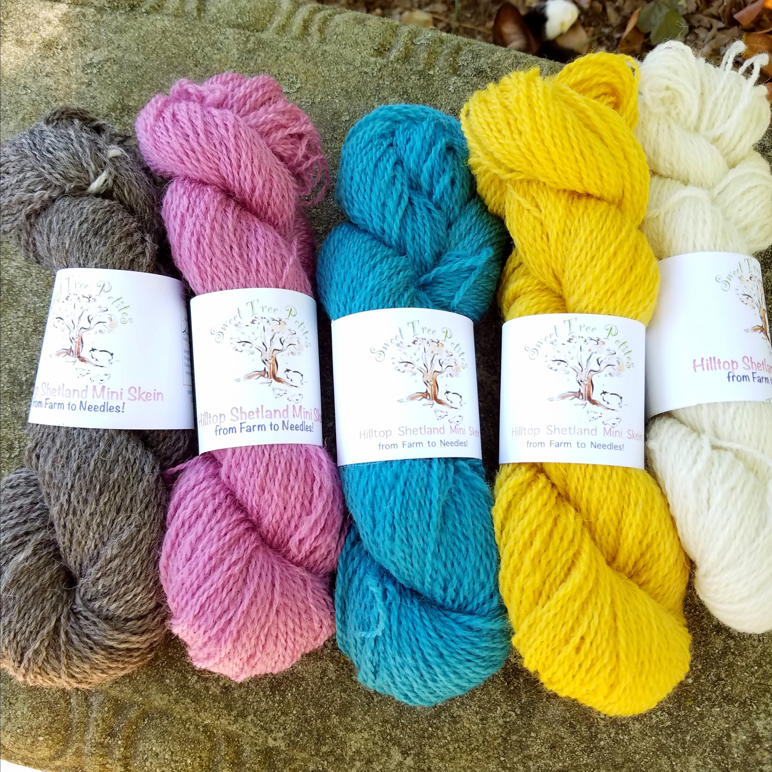 Bees and Butterfies Fair Isle Hat Knitting Kit Fiber Artist Market